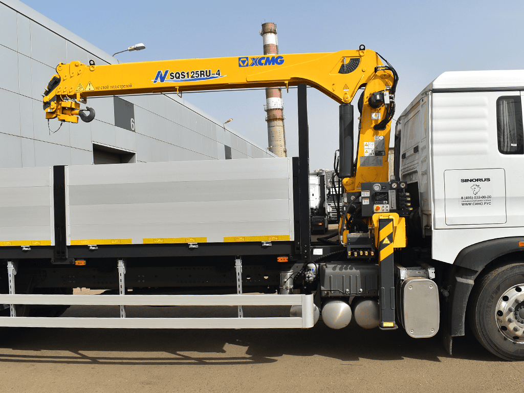 КМУ на шасси Howo T5G